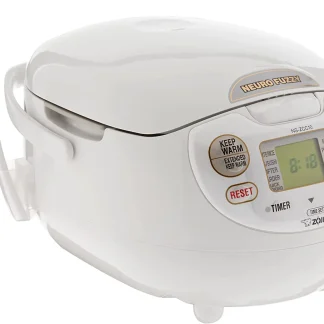 Zojirushi, Made in Japan Neuro Fuzzy Rice Cooker, 5.5-Cup, Premium White